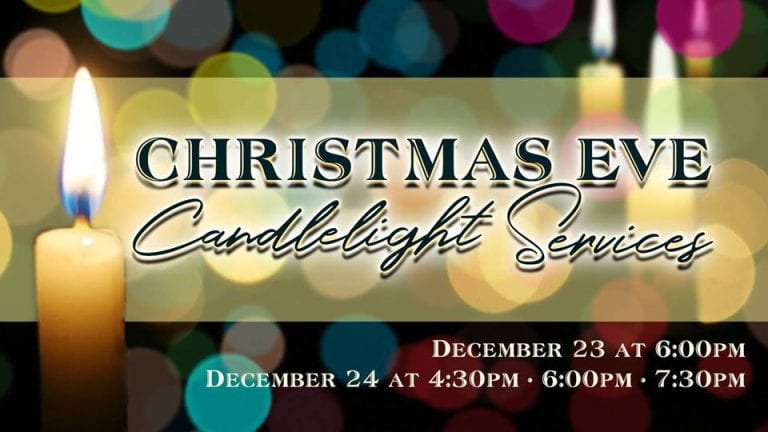 Christmas Eve Candlelight Service At Calvary Chapel Worship Center 