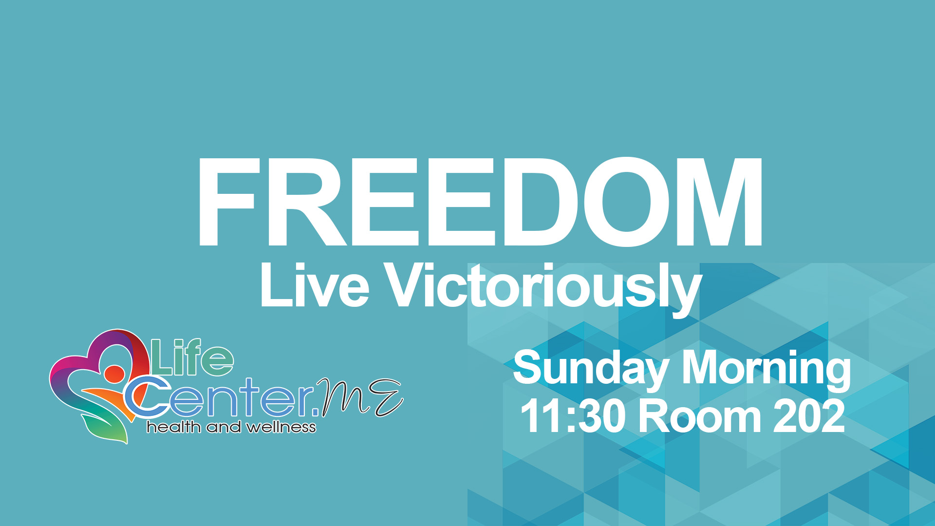 Freedom Course: Learing To Live Victoriously