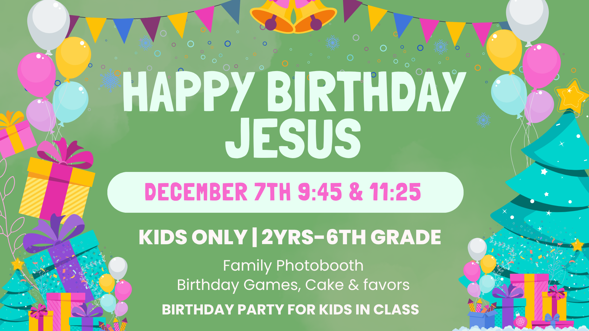 Happy Birthday Jesus